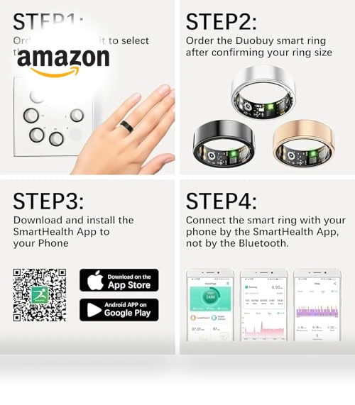 Fitness Tracker Smart Ring — Fitness Bands, Duobuy