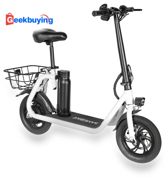 Foldable Electric Scooter with Seat — Electric Self-Balancing Scooters, SAMEBIKE