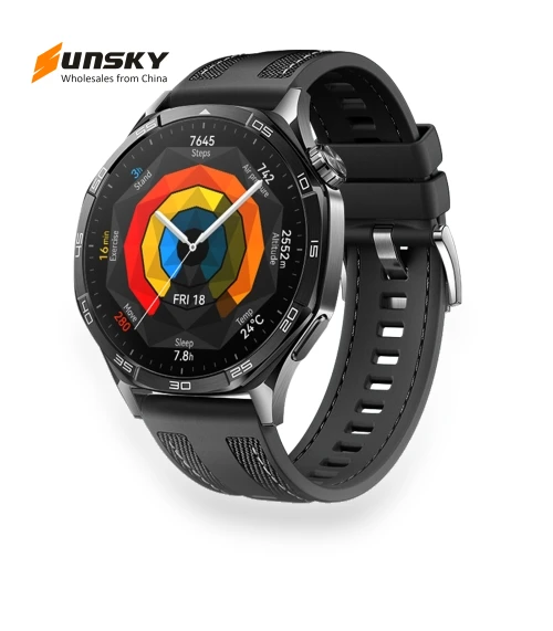 Hybrid Nylon Silicone Watch Band — Watch Straps & Bands, Huawei
