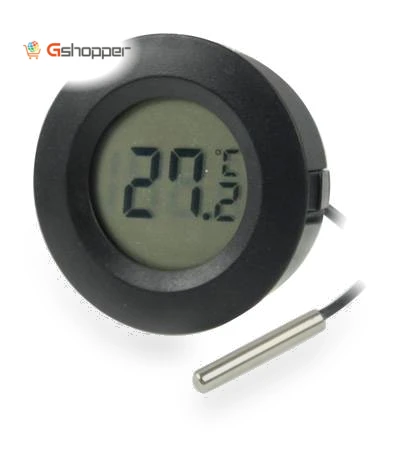 Mini Indoor LCD Display Digital Thermometer — Home Climate Control