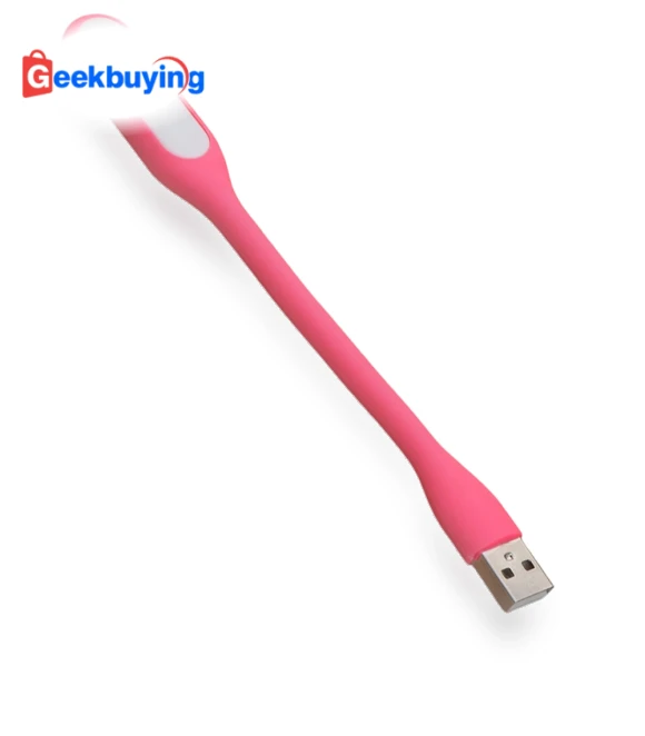 Portable USB LED Reading Light with Flexible Arm — Study & Desk Lighting