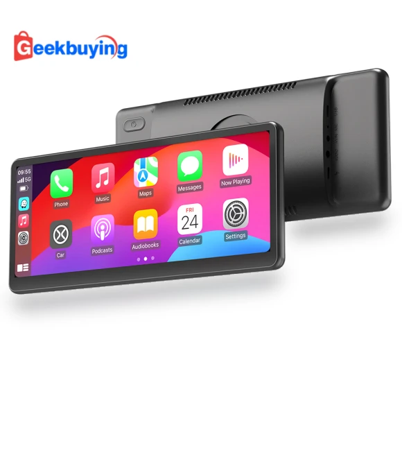 Portable Wireless CarPlay/ Android Auto Display — FM Transmitters, MINIX