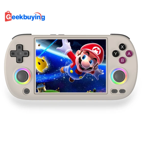 Retro Game Console with RGB Light — GEM Box Gaming, ANBERNIC