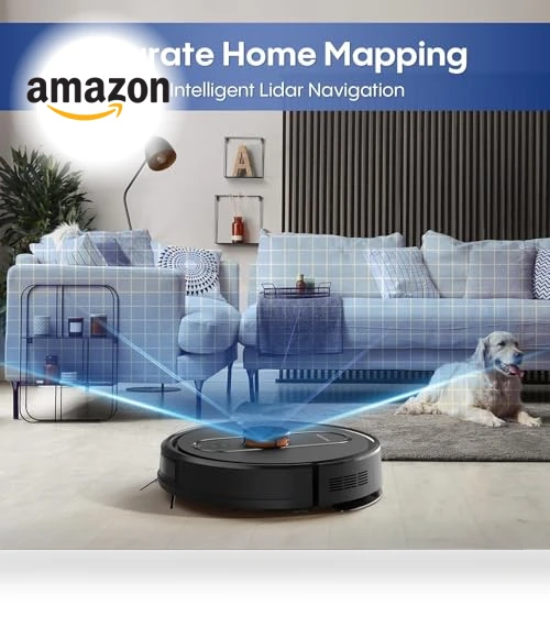 Robot Vacuum and Mop with Self-Emptying — Smart Cleaning Robots, eitton
