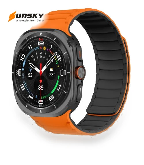 Silicone Sport Magnetic Watch Band — Girls' Watch Straps, Samsung