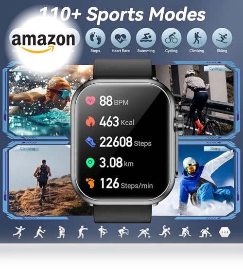 Smart Watch with Fitness Tracker — Smartwatches, Jacoosa