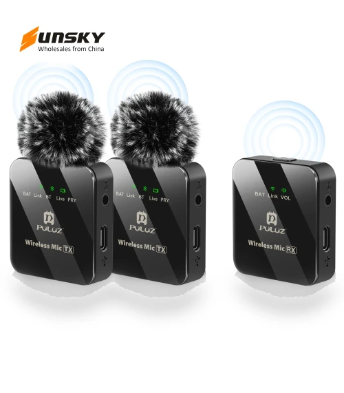 Wireless Lavalier Microphone — Wireless Systems, PULUZ