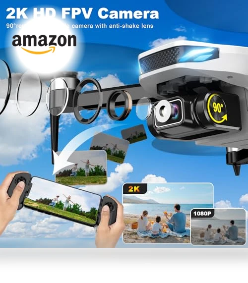 2K HD GPS Drone with Auto Return — Drones, BLINORY