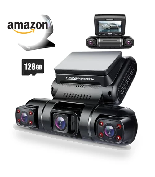 360 Degree View 4 Channel Dash Cam — Car Accessories & Gadgets, PRUVEEO
