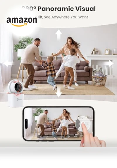 360° WiFi Security Camera — Baby Monitors, CAMSTRO