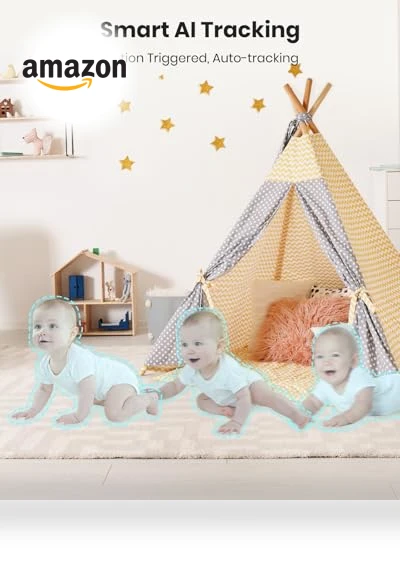 360° WiFi Security Camera — Baby Monitors, CAMSTRO