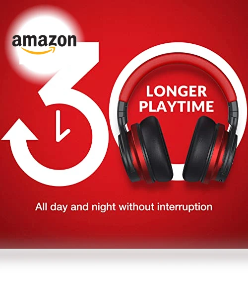 Active Noise Cancelling Headphones — Over-Ear Headphones, MOVSSOU