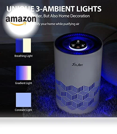 Air Purifier with RGB Lights — Activated Carbon Air Purifiers, FreAire