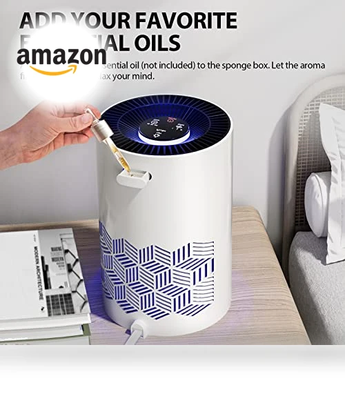 Air Purifier with RGB Lights — Activated Carbon Air Purifiers, FreAire