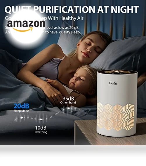 Air Purifier with RGB Lights — Activated Carbon Air Purifiers, FreAire