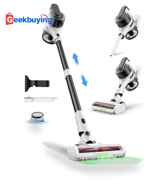 Cordless Stick Vacuum Cleaner — Cordless Vacuums & Sweepers, MOOSOO