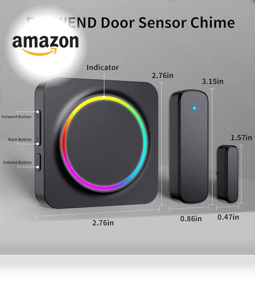 Door Entry Alarm — Chimes, BITIWEND