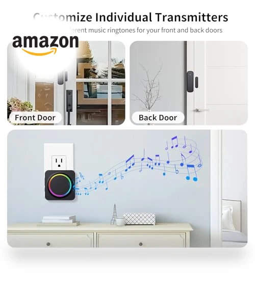 Door Entry Alarm — Chimes, BITIWEND
