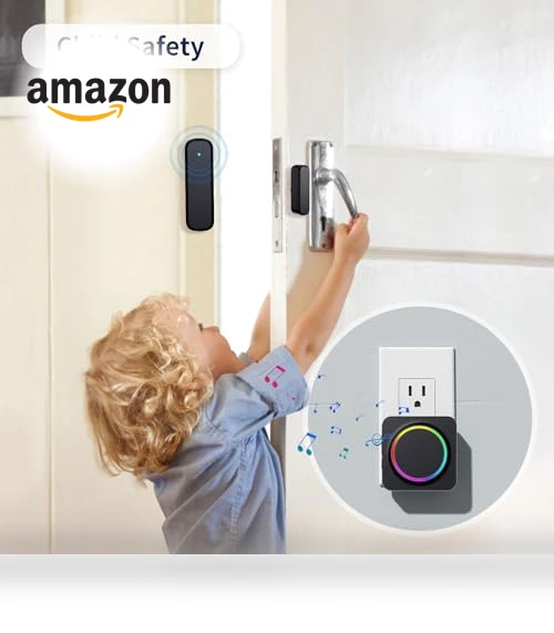 Door Entry Alarm — Chimes, BITIWEND