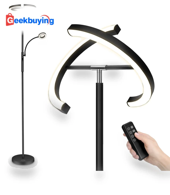 Floor Lamp with Reading Light — Desk & Table Lighting, FIMEI