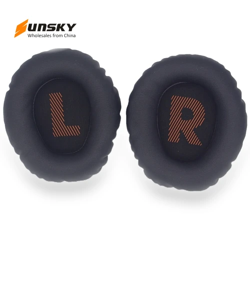 Headphone Leather Sponge Cover Earmuffs — Earpads, JBL