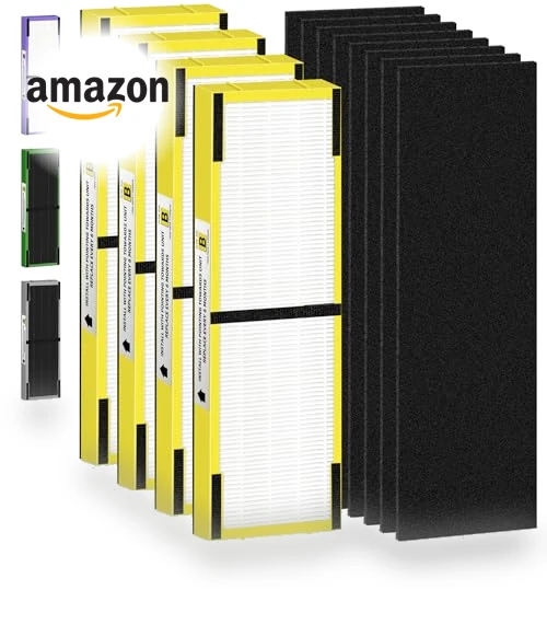 HEPA Filter B Replacement — Activated Carbon Air Purifiers, Pulluty