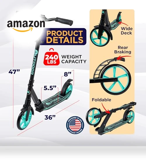 Kick Scooter — Push Scooters, OutdoorCruiser