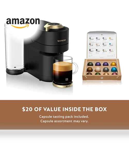 Limited-Edition Vertuo Pop+ Deluxe Coffee and Espresso Maker with Milk Frother — Coffee & Espresso Combos, Nespresso