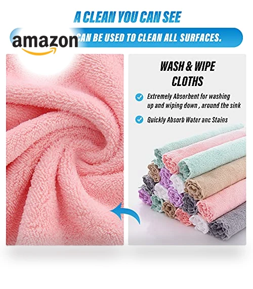 Microfiber Cleaning Cloth — Cloths & Towels, Sunny zzzZZ