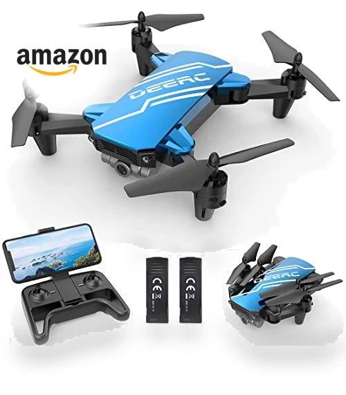 Mini Drone with Camera for Kids — Flying Toys, DEERC