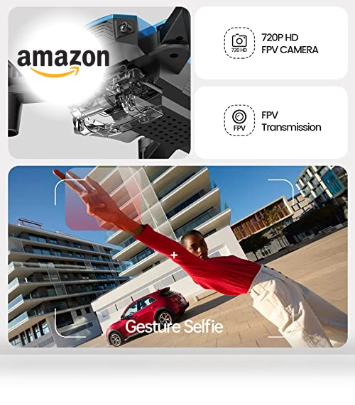 Mini Drone with Camera for Kids — Flying Toys, DEERC