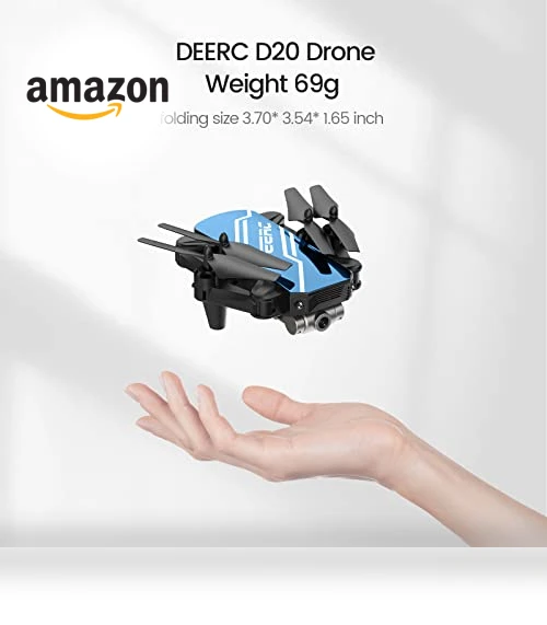 Mini Drone with Camera for Kids — Flying Toys, DEERC