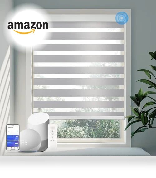 Motorized Zebra Blinds — Smart Home Hubs & Controllers, COOLWINDS