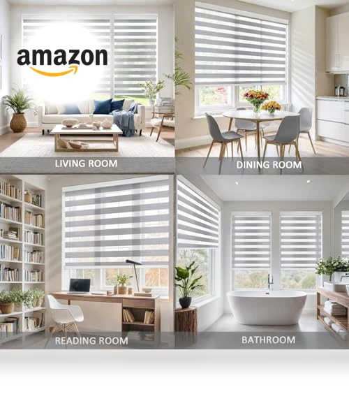 Motorized Zebra Blinds — Smart Home Hubs & Controllers, COOLWINDS
