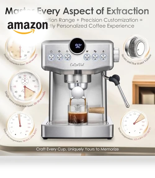 Professional Espresso Machine — Coffee & Espresso Combos, CoOptVal