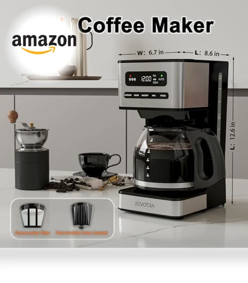 Programmable Coffee Maker — Beverage Warmers, REVOTRA