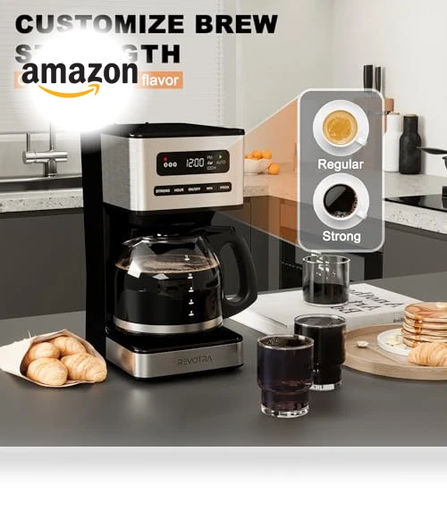 Programmable Coffee Maker — Beverage Warmers, REVOTRA