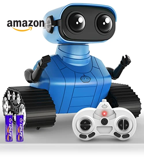 Rechargeable Remote Control Emo Robot — Interactive Figures & Robots, Hamourd