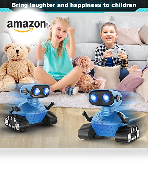 Rechargeable Remote Control Emo Robot — Interactive Figures & Robots, Hamourd