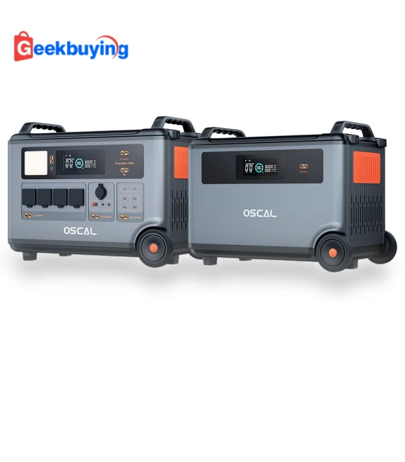 Rugged Power Station with Extra Battery Pack — Portable Power Solutions, OSCAL
