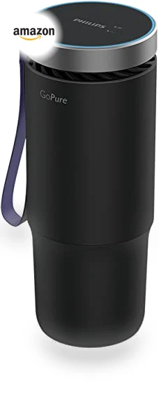 Small Portable HEPA Air Purifier with LED UVC Purification — Portable Air Purifiers, Philips Automotive Lighting