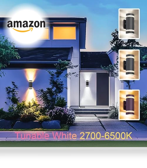 Smart LED Outdoor Wall Sconce — LED, WISELUME