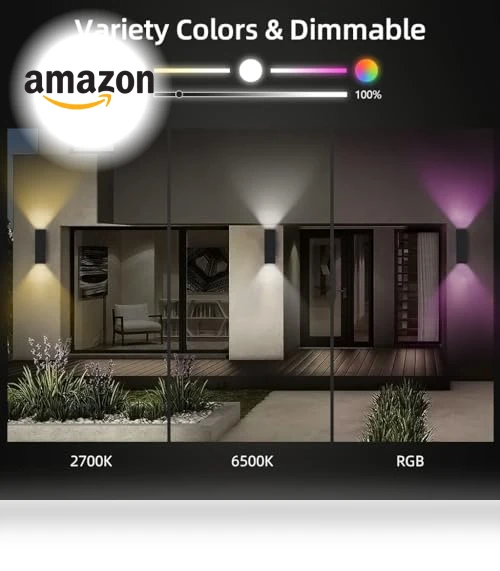 Smart Porch Lights — Garden Illumination, KIZON