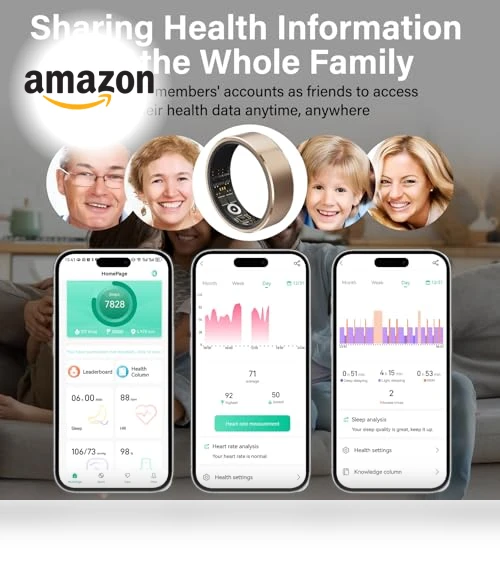 Smart Ring Health Tracker — Smartwatches, YULUCKGO