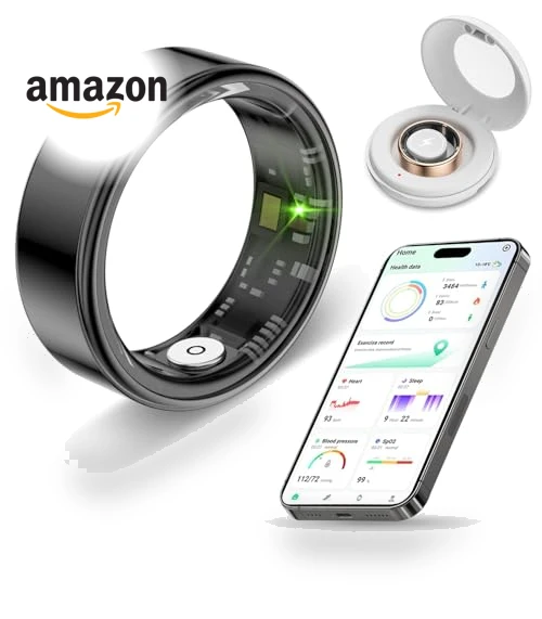 Smart Ring Health Tracker — Wearable Accessories, VNEXFU