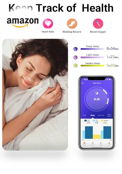 Smart Ring Health Tracker — Wearable Accessories, VNEXFU
