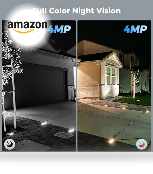 Solar Security Cameras Wireless Outdoor — Smart Home Security, Hiseeu