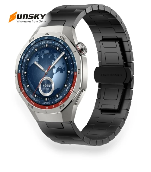 Titanium Alloy Metal Watch Band — Watch Accessories, Huawei