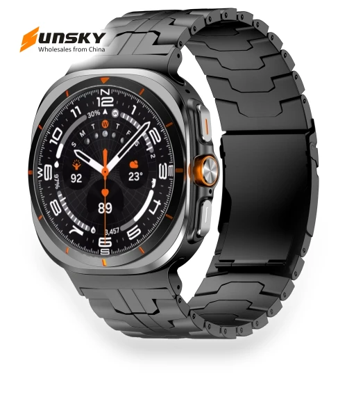 Titanium Alloy Metal Watch Band — Watch Accessories, Samsung