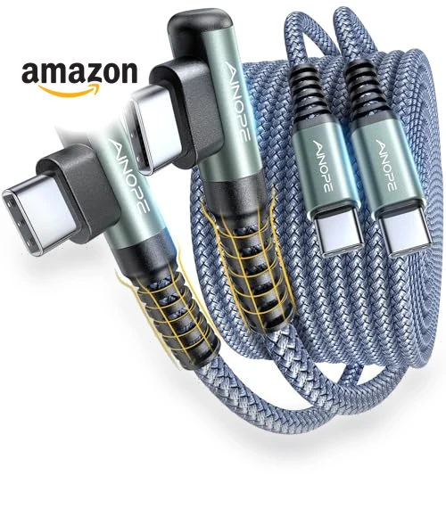 USB C to USB C Fast Charging Cable — Chargers & Cables, AINOPE